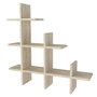 Hanah Home Juke Estante de pared Travertino